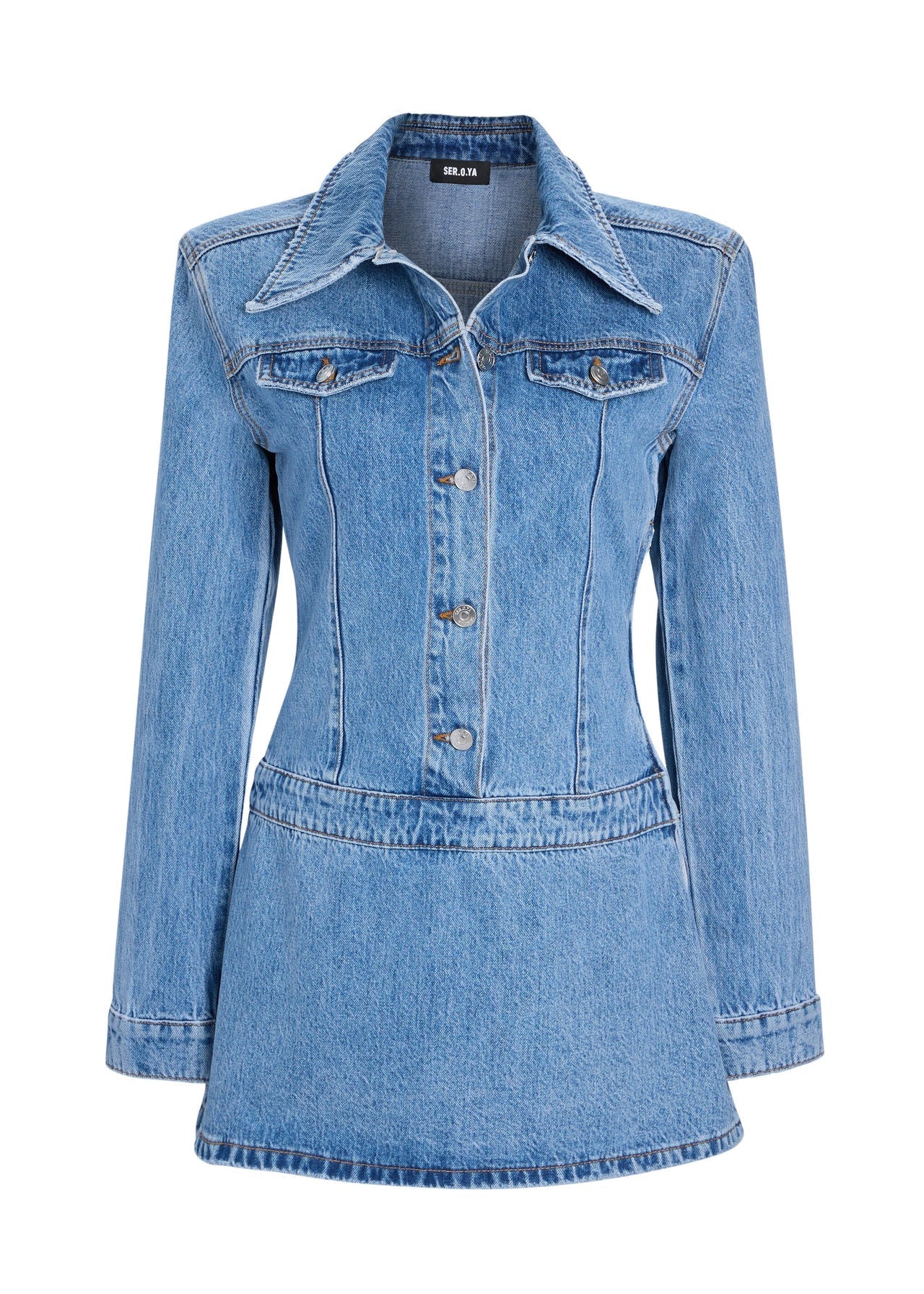 SER.O.YA SER.O.YA Arizona A - Line Mini Dress Endless Waves