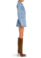 SER.O.YA Arizona A - Line Mini Dress - Endless Waves