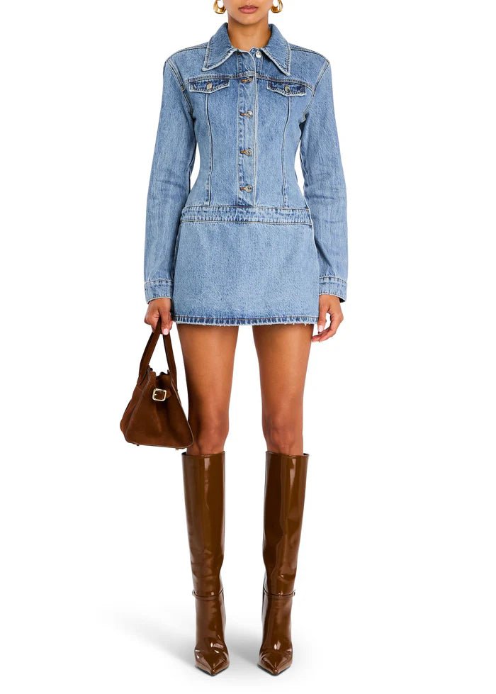 SER.O.YA Arizona A - Line Mini Dress - Endless Waves