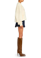 SER.O.YA Gimlet Mid - Rise Mini Skirt - Endless Waves