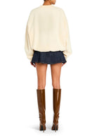 SER.O.YA Gimlet Mid - Rise Mini Skirt - Endless Waves
