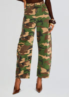 SER.O.YA Marbel Mid Rise Barrel Jean - Endless Waves
