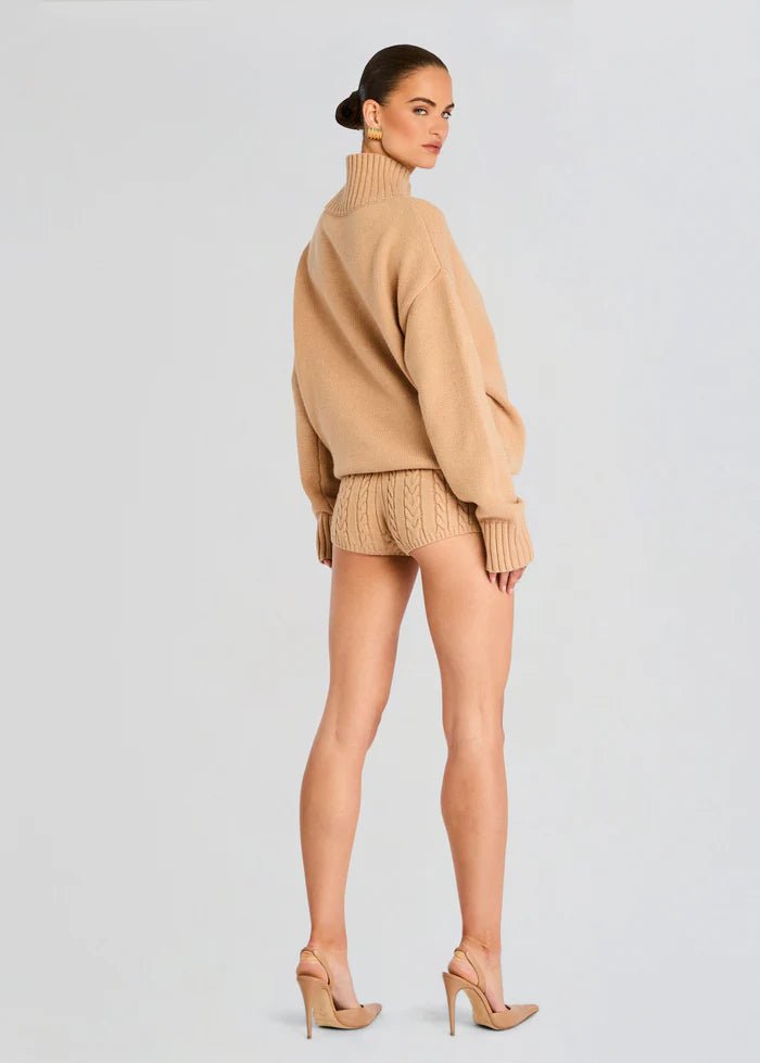 SER.O.YA Molly Cable Knit Hot Short