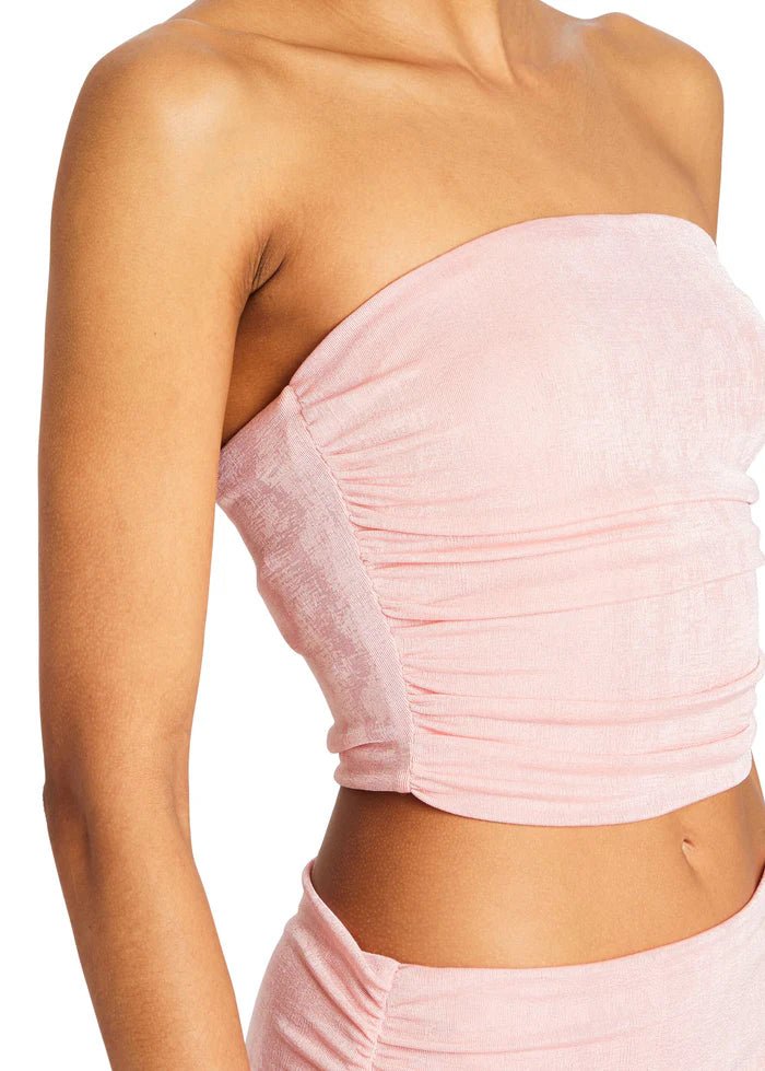 SER.O.YA Penny Strapless Top - Endless Waves
