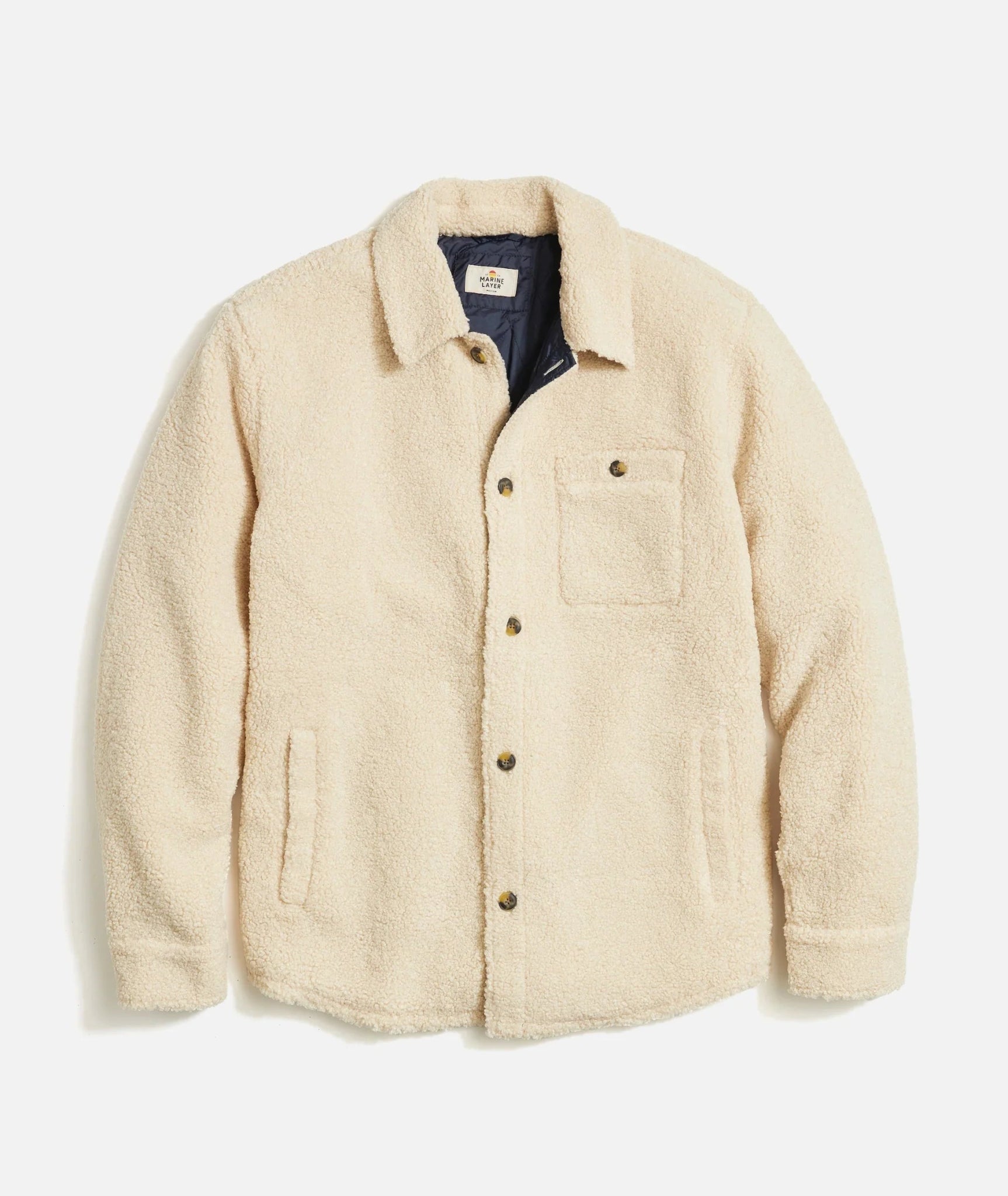 Marine Layer Marine Layer Sherpa Overshirt Endless Waves