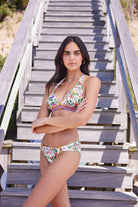 Shoshanna Ring Classic Bikini Bottom - Endless Waves