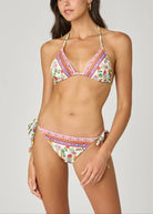 Shoshanna Triangle String Bikini Bottom - Endless Waves