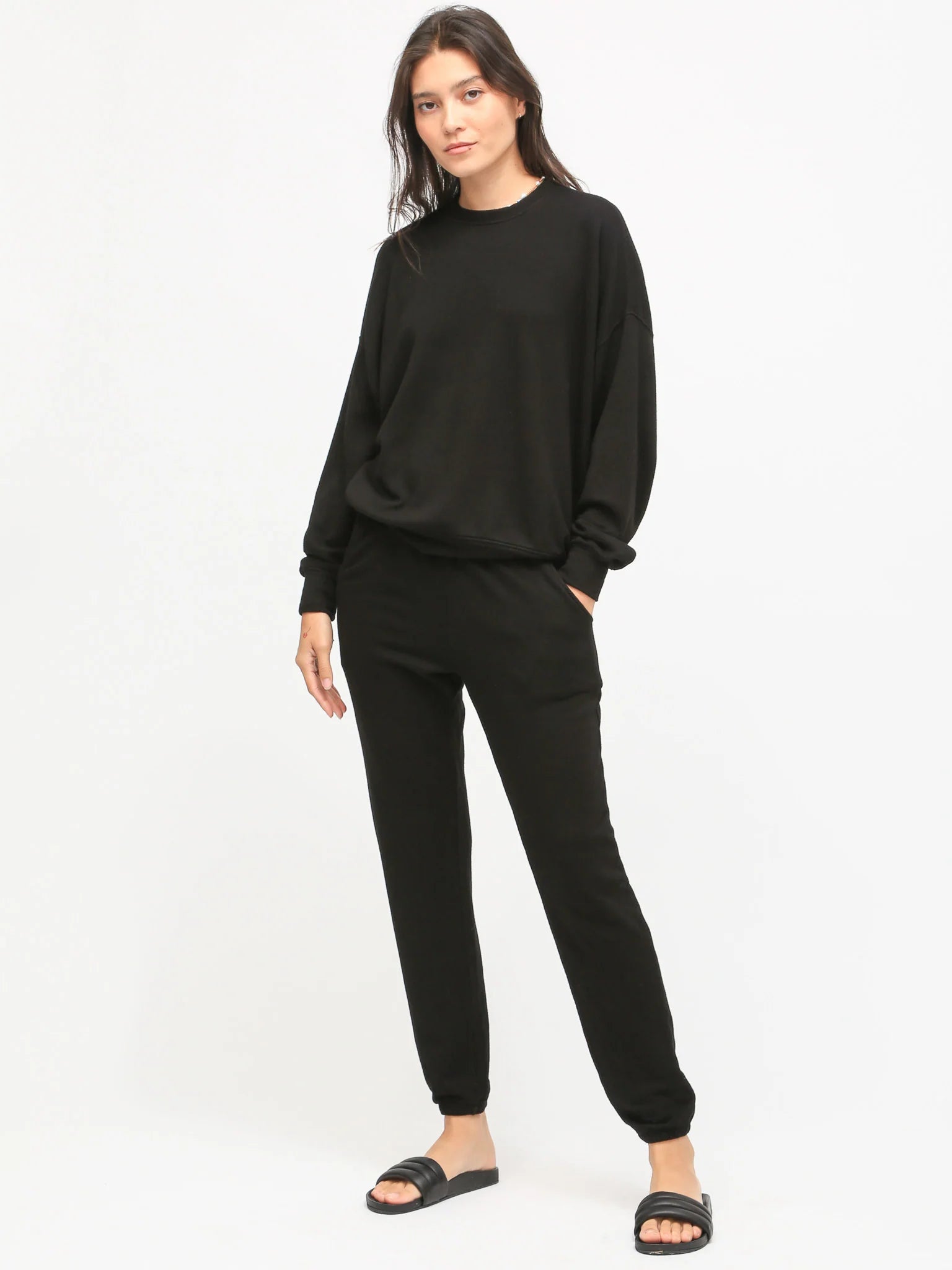 Electric & Rose Electric & Rose Siesta Sweatpant - Lux Fleece Endless Waves