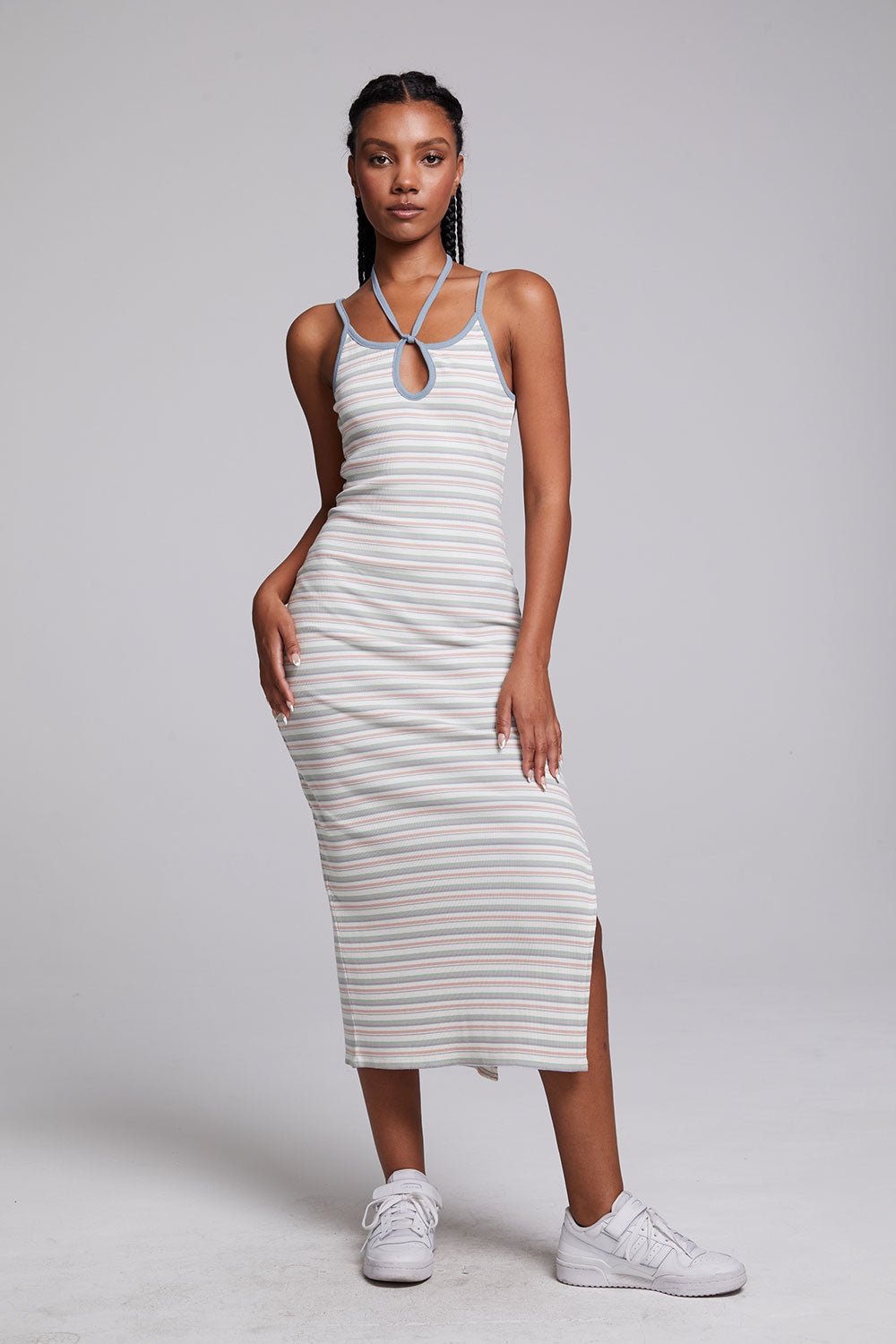 Chaser Sirenuse Midi Dress Endless Waves