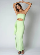 Stillwater Wide Rib Baja Nights Maxi Dress - Endless Waves
