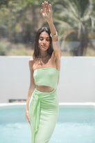 Stillwater Wide Rib Baja Nights Maxi Dress - Endless Waves