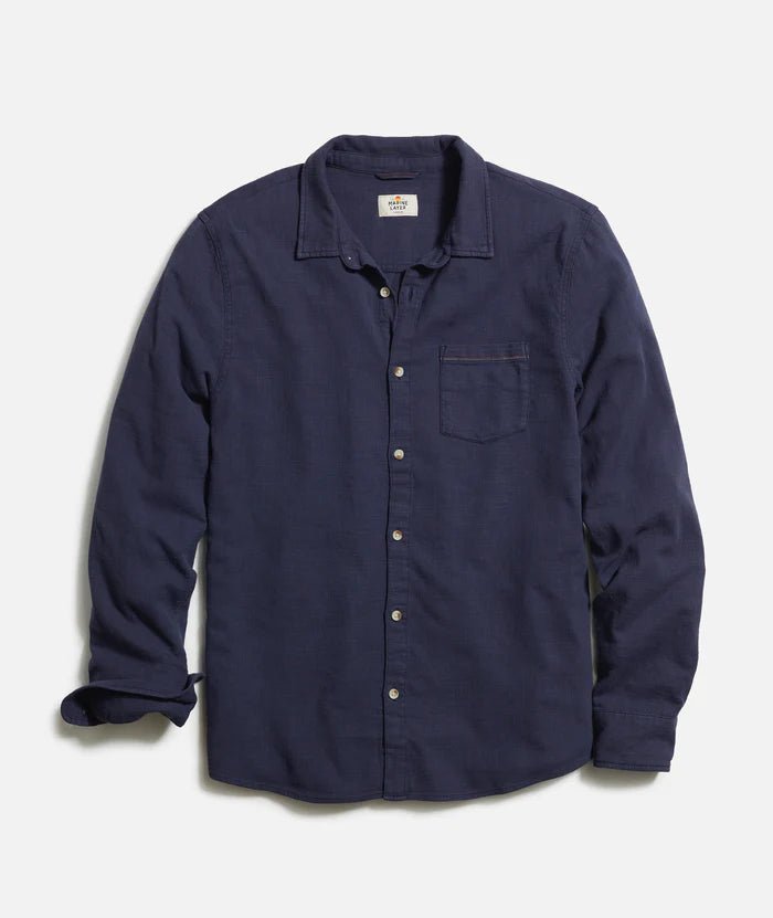 Stretch Selvage Long Sleeve Shirt - Endless Waves