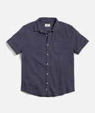 Stretch Selvage Short Sleeve Shirt - Endless Waves