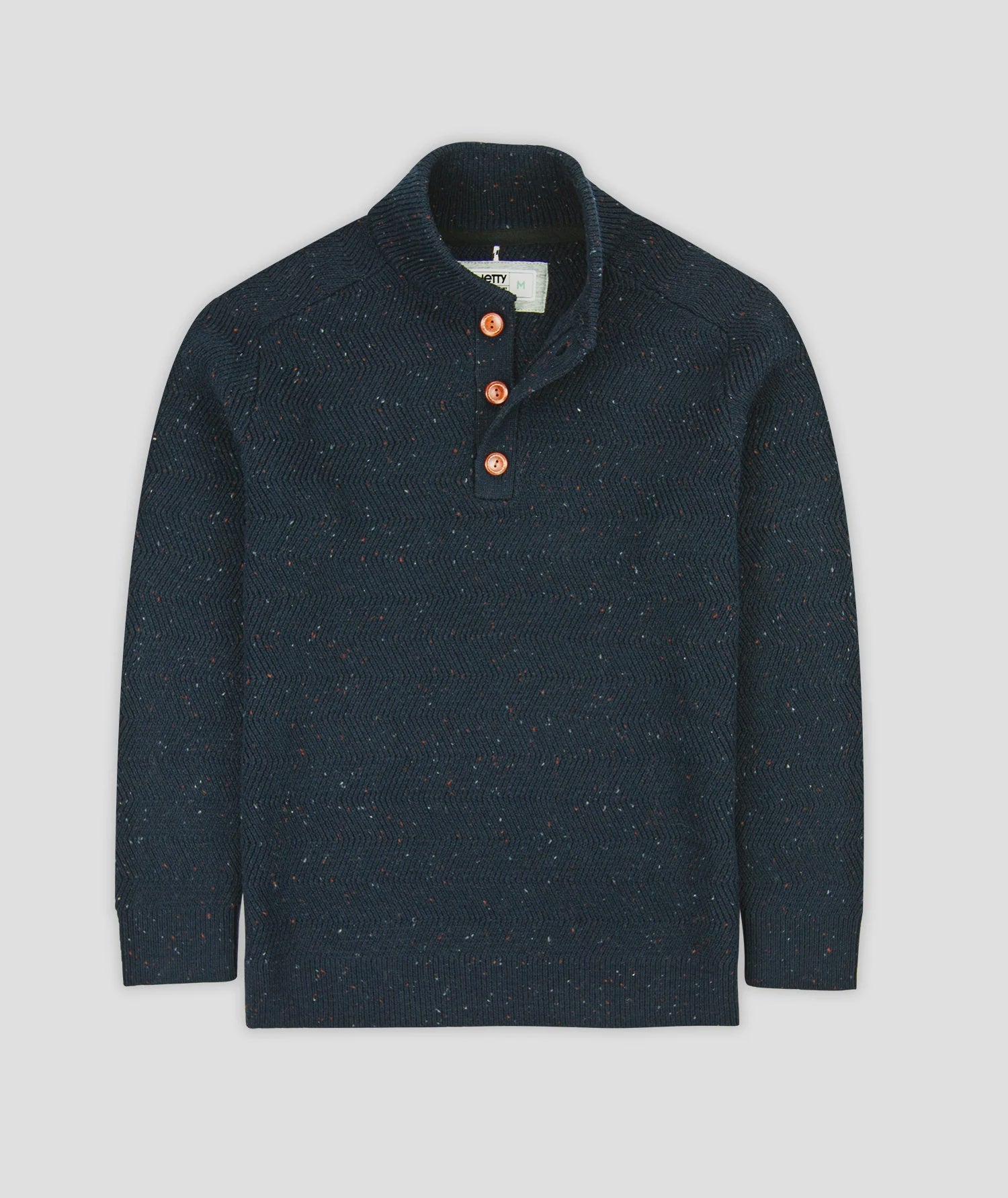 Tack Henley Sweater - Endless Waves