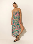 Talitha Midi Dress - Endless Waves