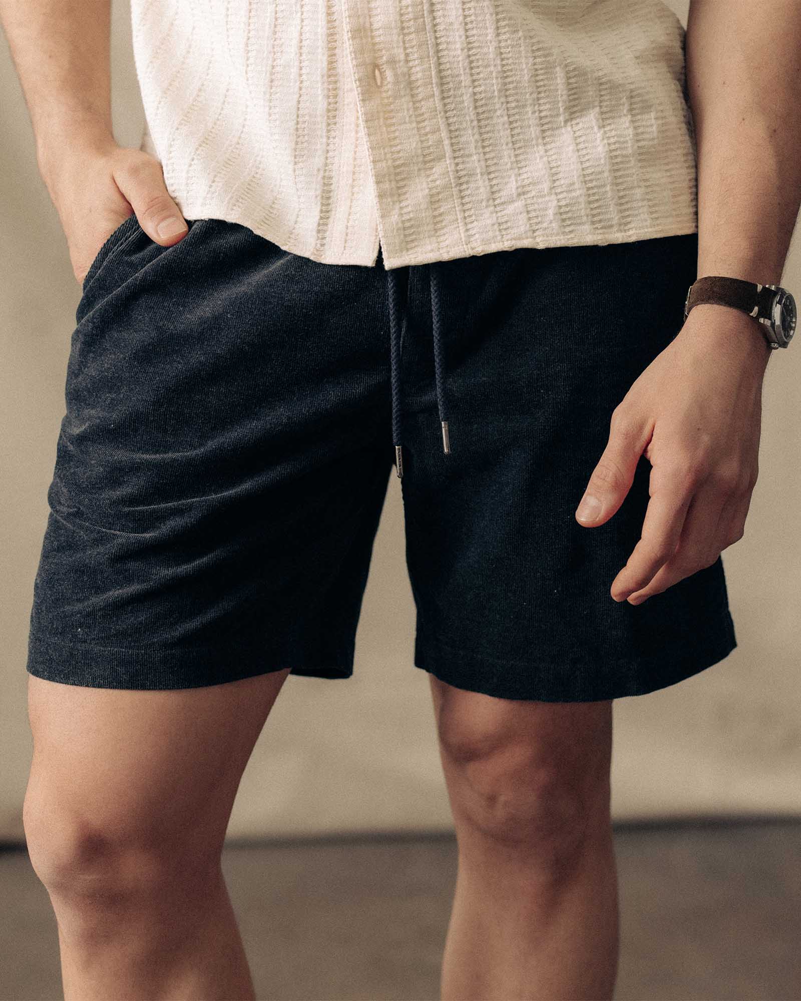Taylor Stitch Taylor Stitch The Après Short in Cotton Pincord - Final Sale Endless Waves