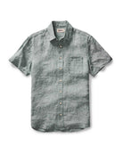 Taylor Stitch Short Sleeve California in Cilantro Hemp - Endless Waves