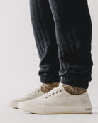 Taylor Stitch The Après Pant in Quilted Jersey - Endless Waves