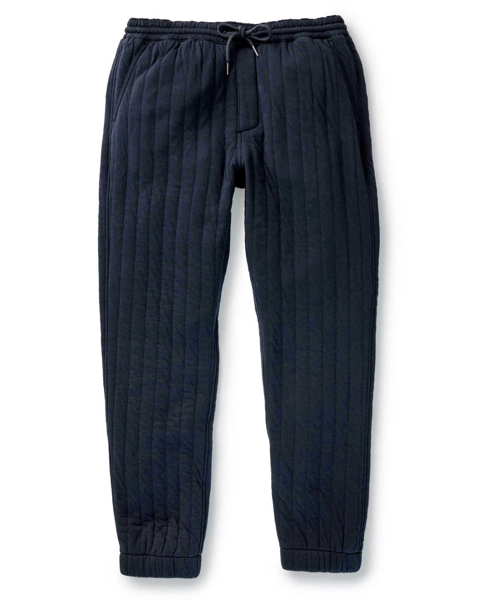 Taylor Stitch The Après Pant in Quilted Jersey - Endless Waves