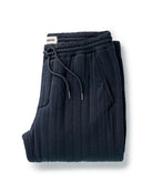 Taylor Stitch The Après Pant in Quilted Jersey - Endless Waves