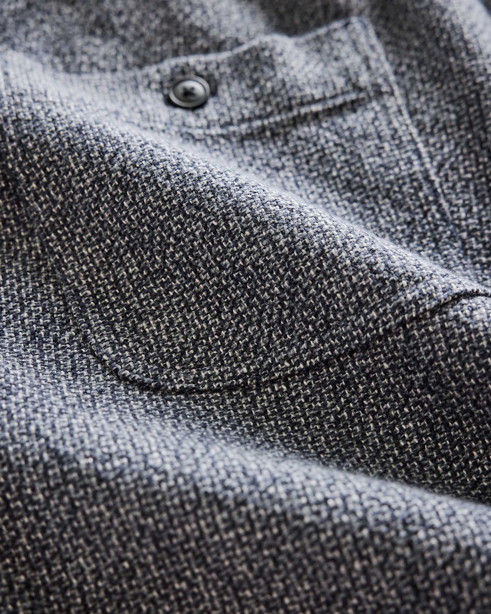 Taylor Stitch The Après Short in Linen Tweed - Endless Waves