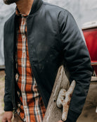 Taylor Stitch The Insulated Bomber Jacket - Endless Waves