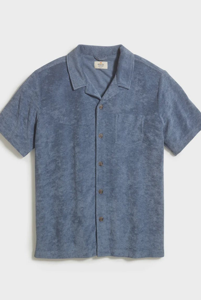 Terry Out Resort Shirt - Endless Waves