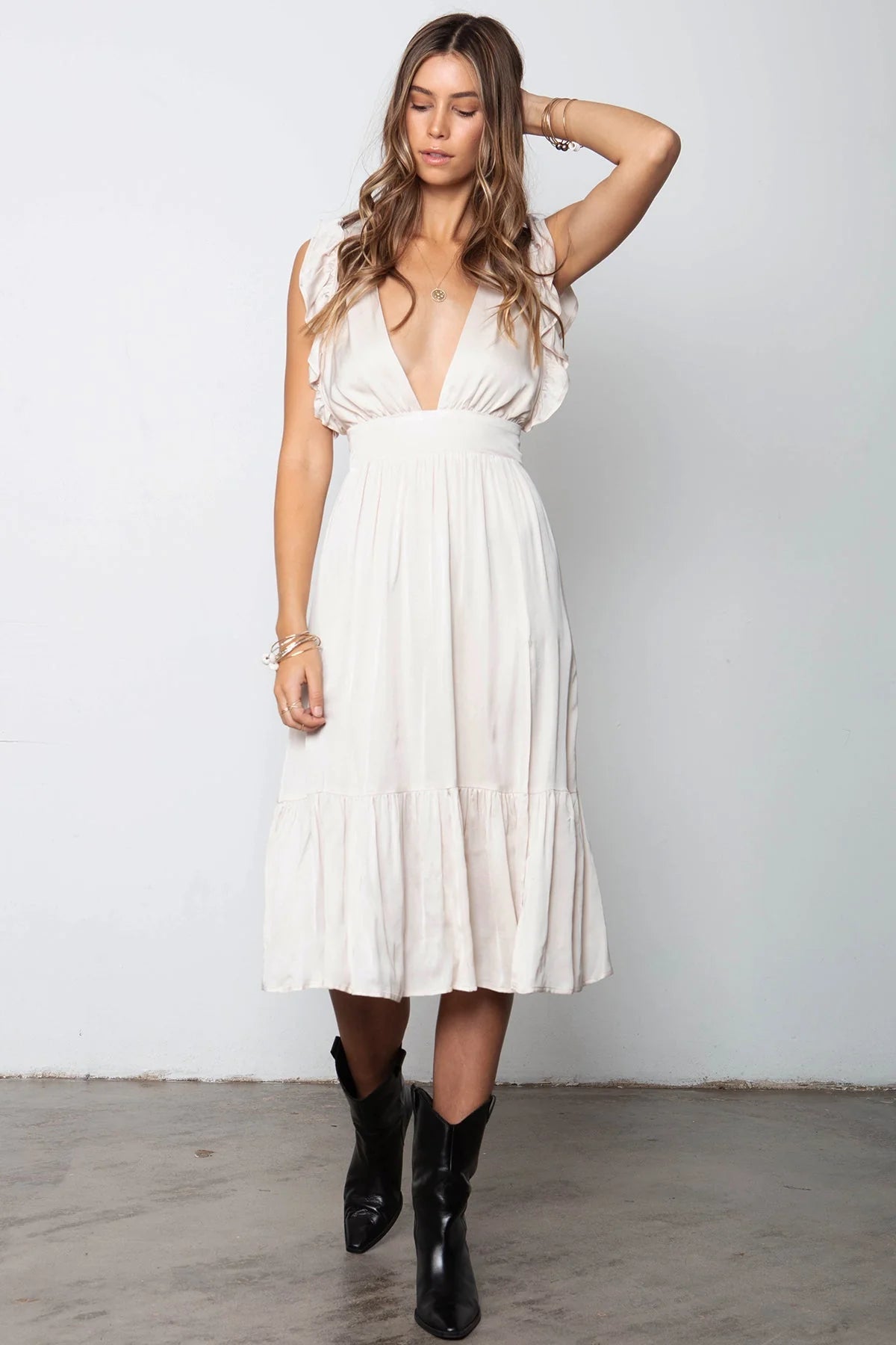 Stillwater Stillwater The Jessie Midi Dress Endless Waves
