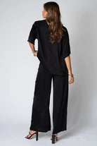 The Silky Venice Wide Leg Pant - Endless Waves