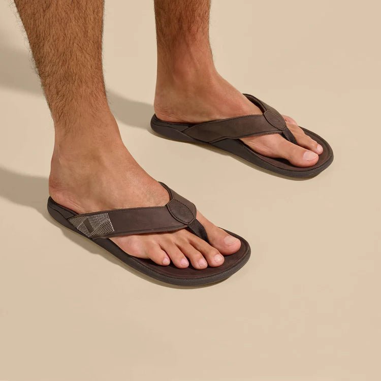 Tuahine Men’s Waterproof Leather Sandals - Endless Waves