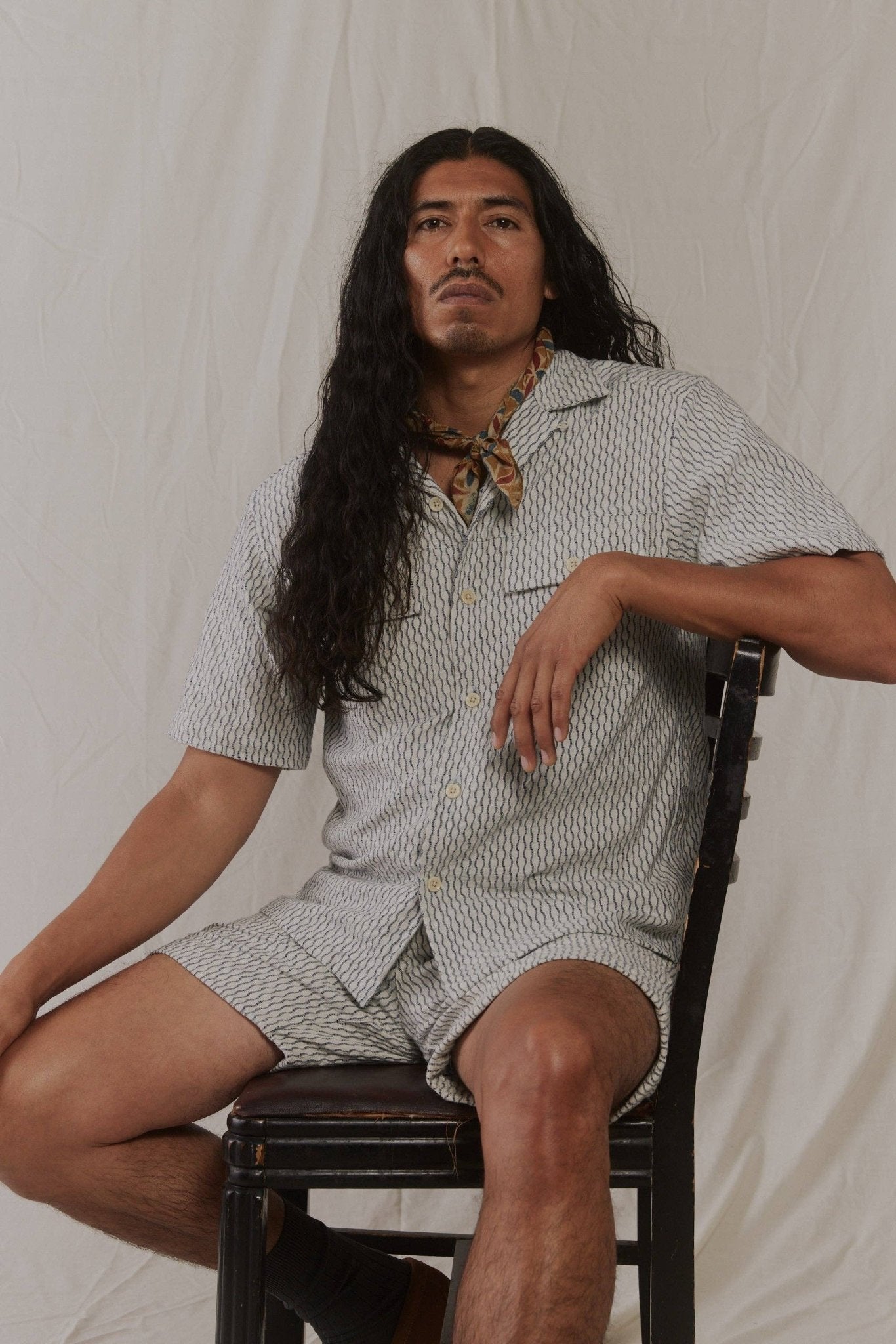 Umber and Ochre Harshil Shirt