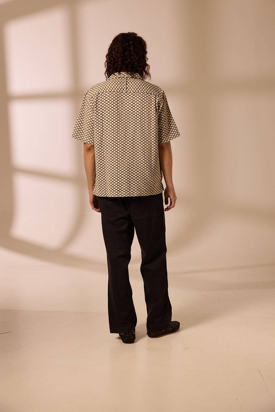 Umber & Ochre Crochet Khushi Camp Shirt
