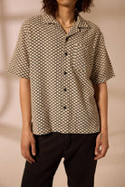 Umber & Ochre Crochet Khushi Camp Shirt