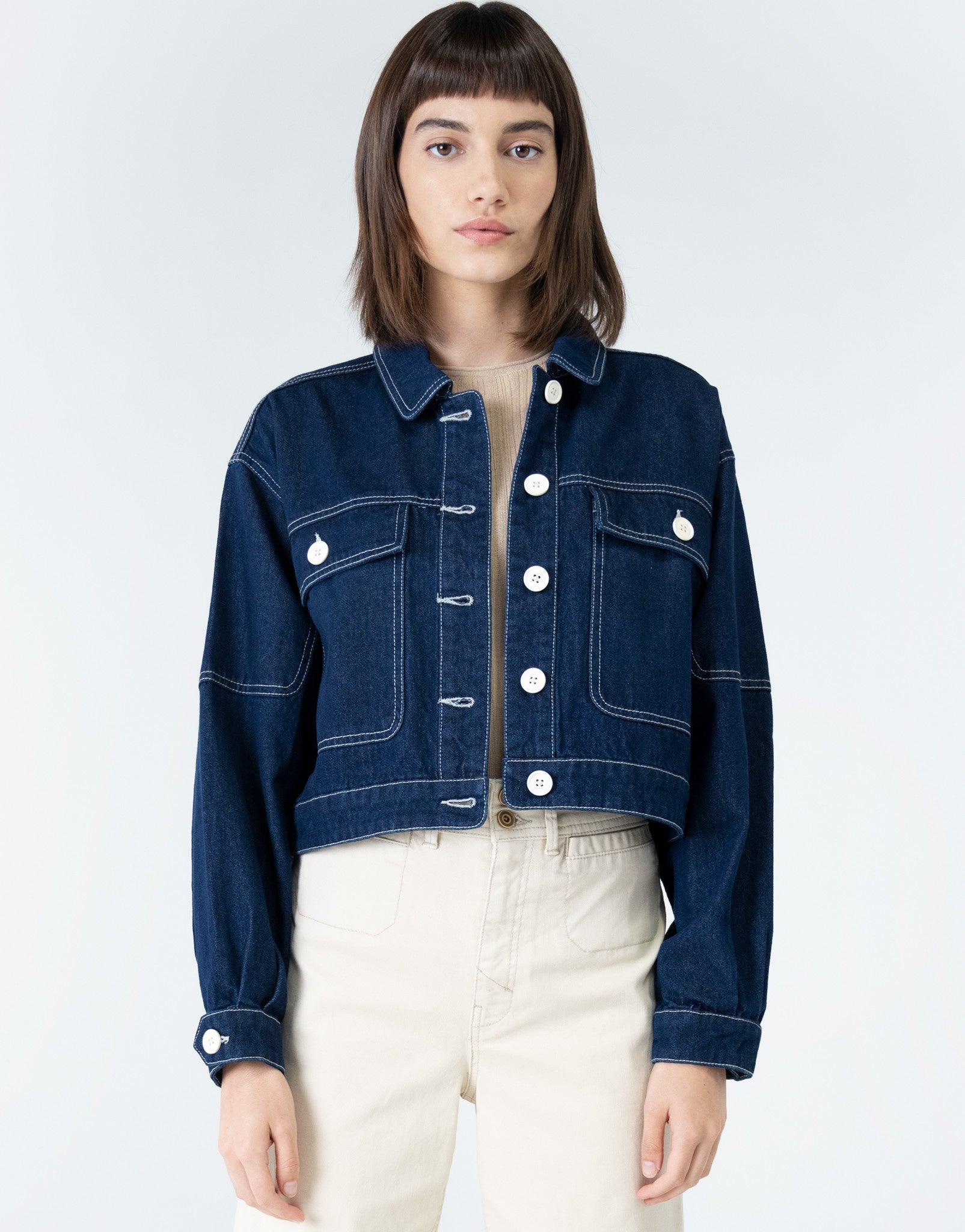 unpublished Unpublished Juni Denim Jacket Endless Waves