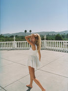 Vanessa Mooney Vanessa Mooney Silk Elisabeth Romper Dress Endless Waves