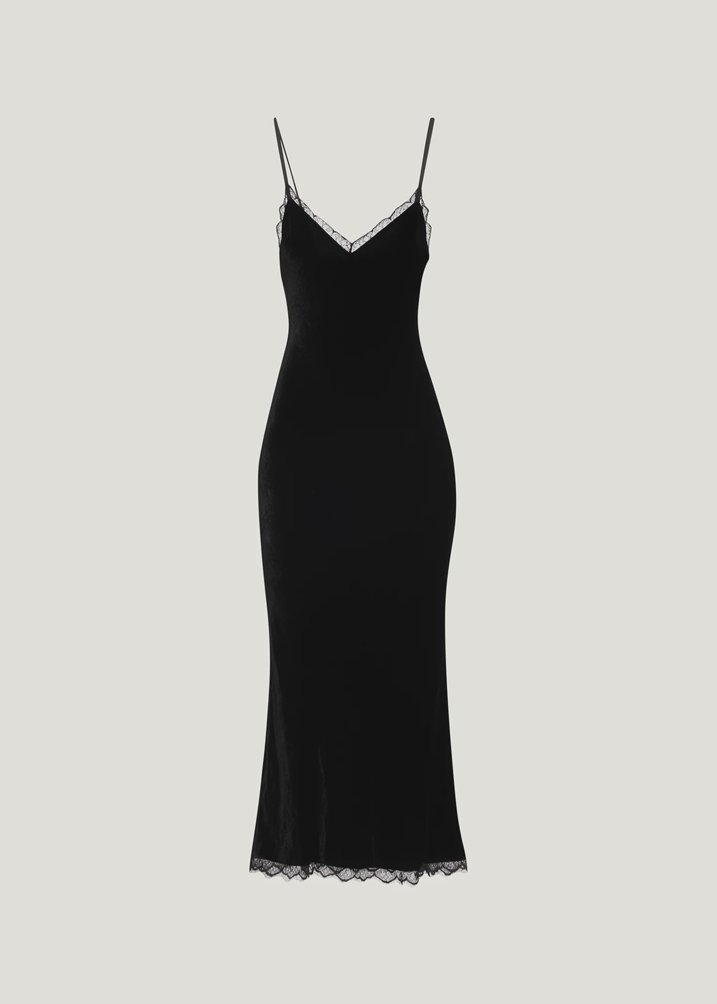 Venus Velvet Midi Dress - Endless Waves