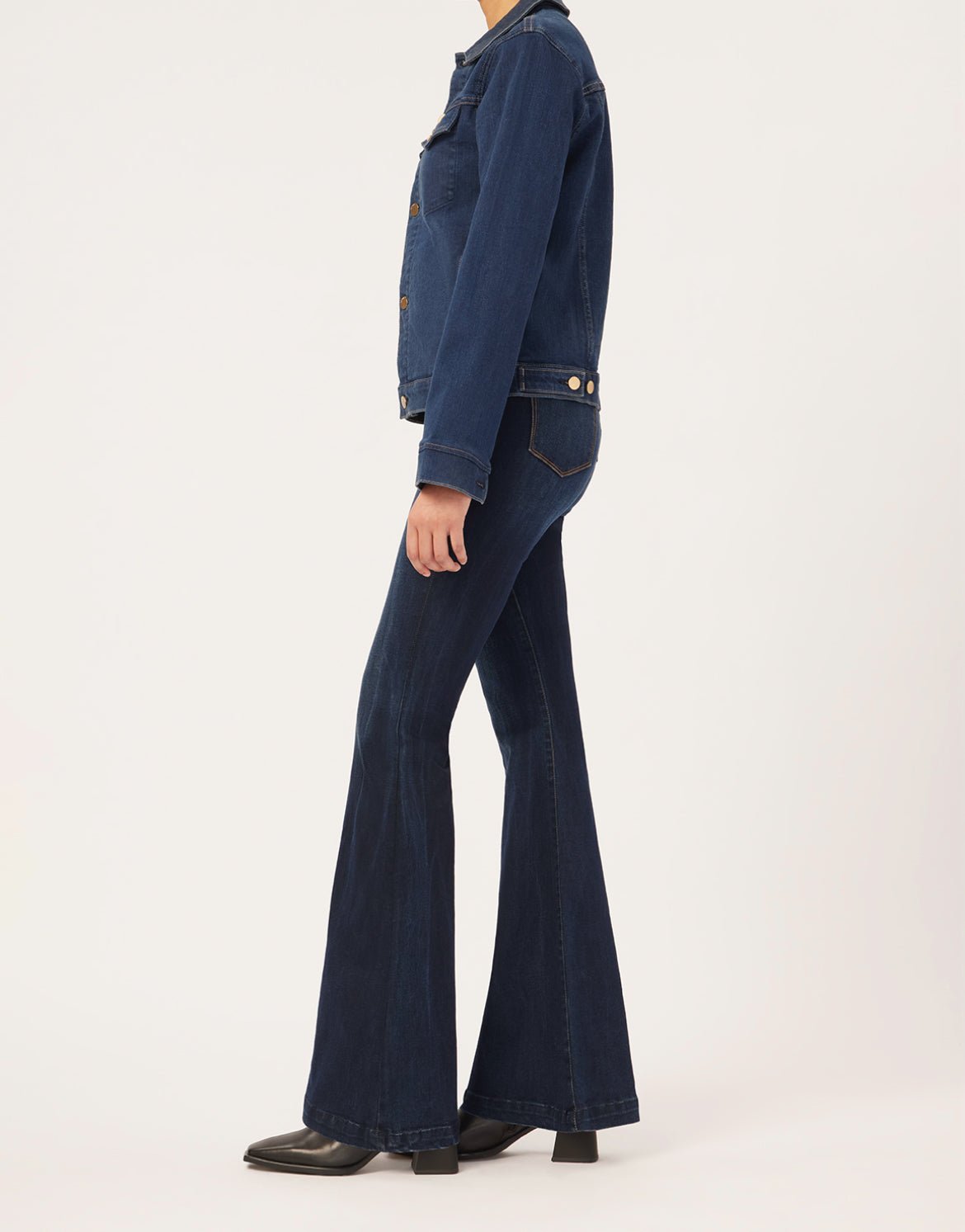 DL1961 DL1961 Vika Jacket in Mediterranean Endless Waves