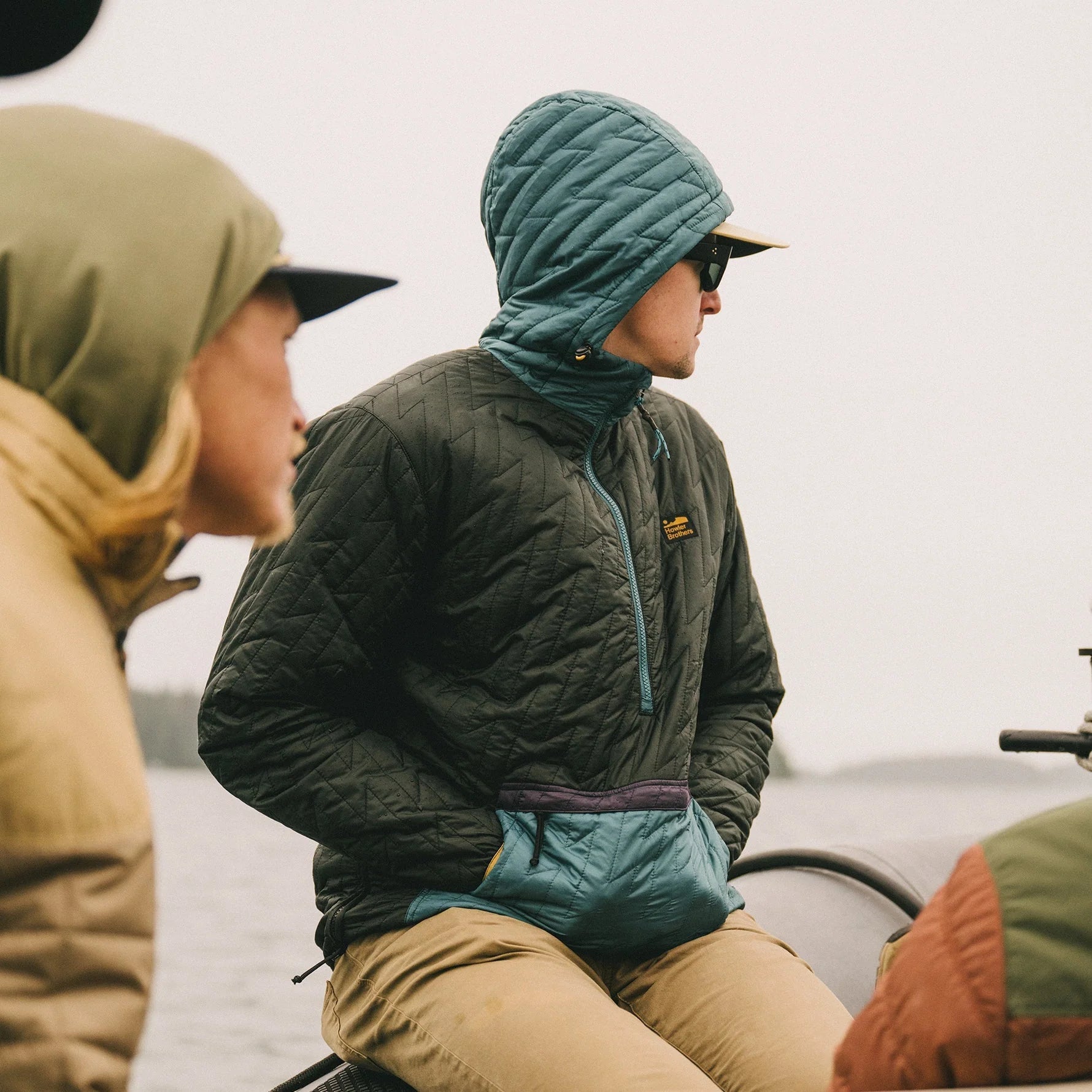 Howler Bros Howler Bros Voltage Quilted Pullover Endless Waves