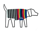 Ware of the Dog Ware of the Dog Mixed Up Stripes Sweater Endless Waves