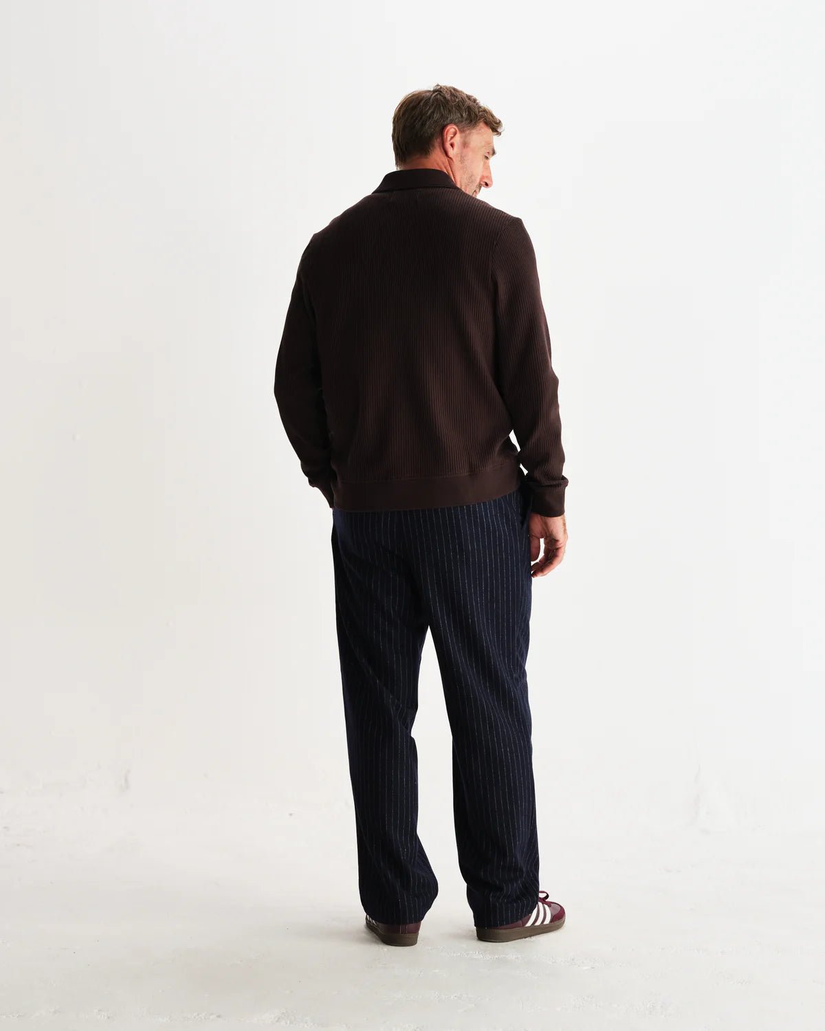 Wax London Wax London Hays Structured Waffle Overshirt Endless Waves