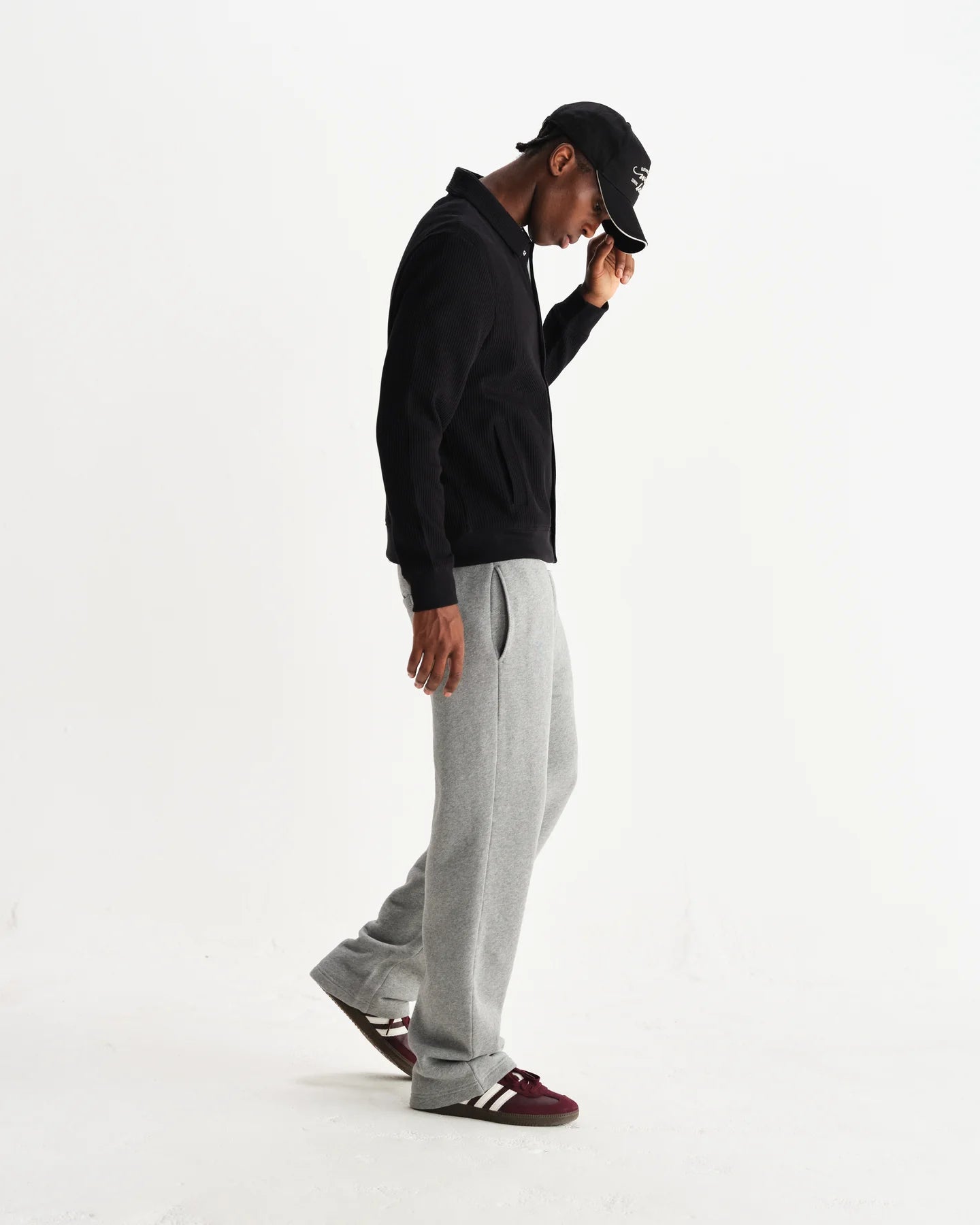 Wax London Wax London Hays Structured Waffle Overshirt Endless Waves