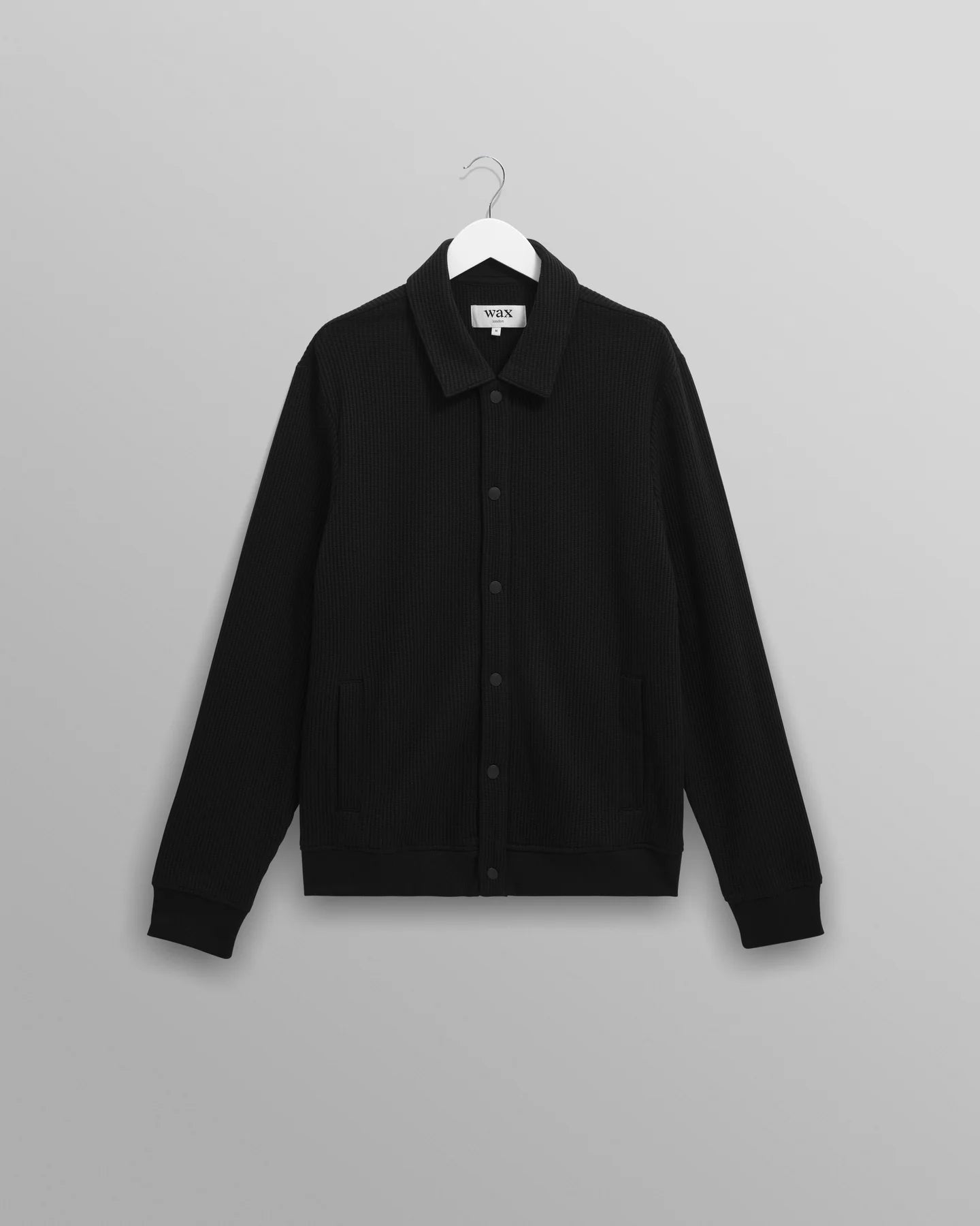 Wax London Hays Structured Waffle Overshirt - Endless Waves