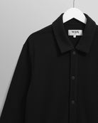 Wax London Hays Structured Waffle Overshirt - Endless Waves
