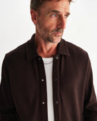 Wax London Hays Structured Waffle Overshirt - Endless Waves