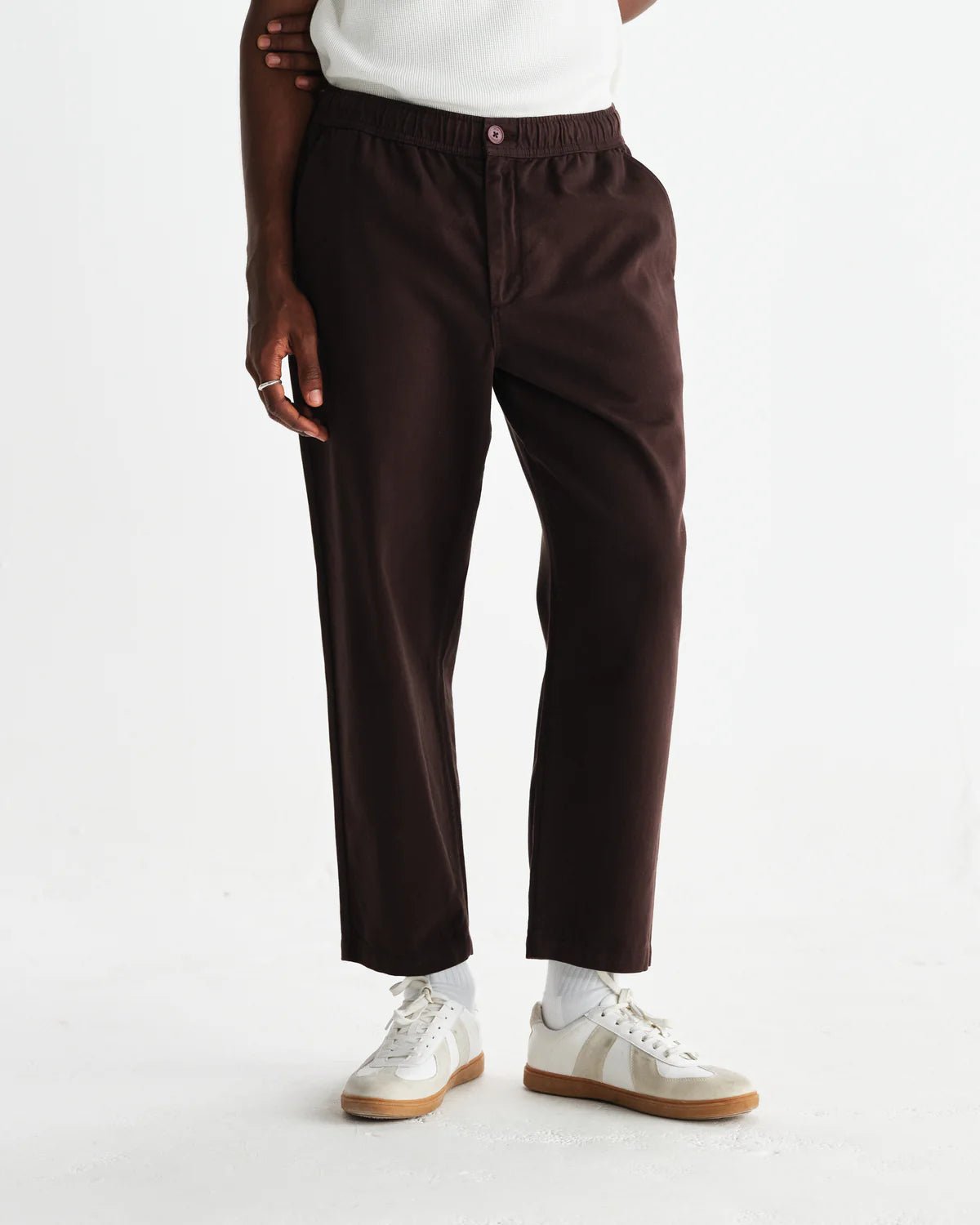 Wax London Wax London Kurt Organic Cotton Trousers Endless Waves