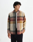 Wax London Nolan Wool Overshirt - Endless Waves