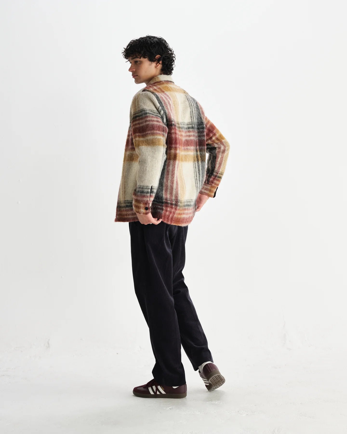 Wax London Nolan Wool Overshirt - Endless Waves