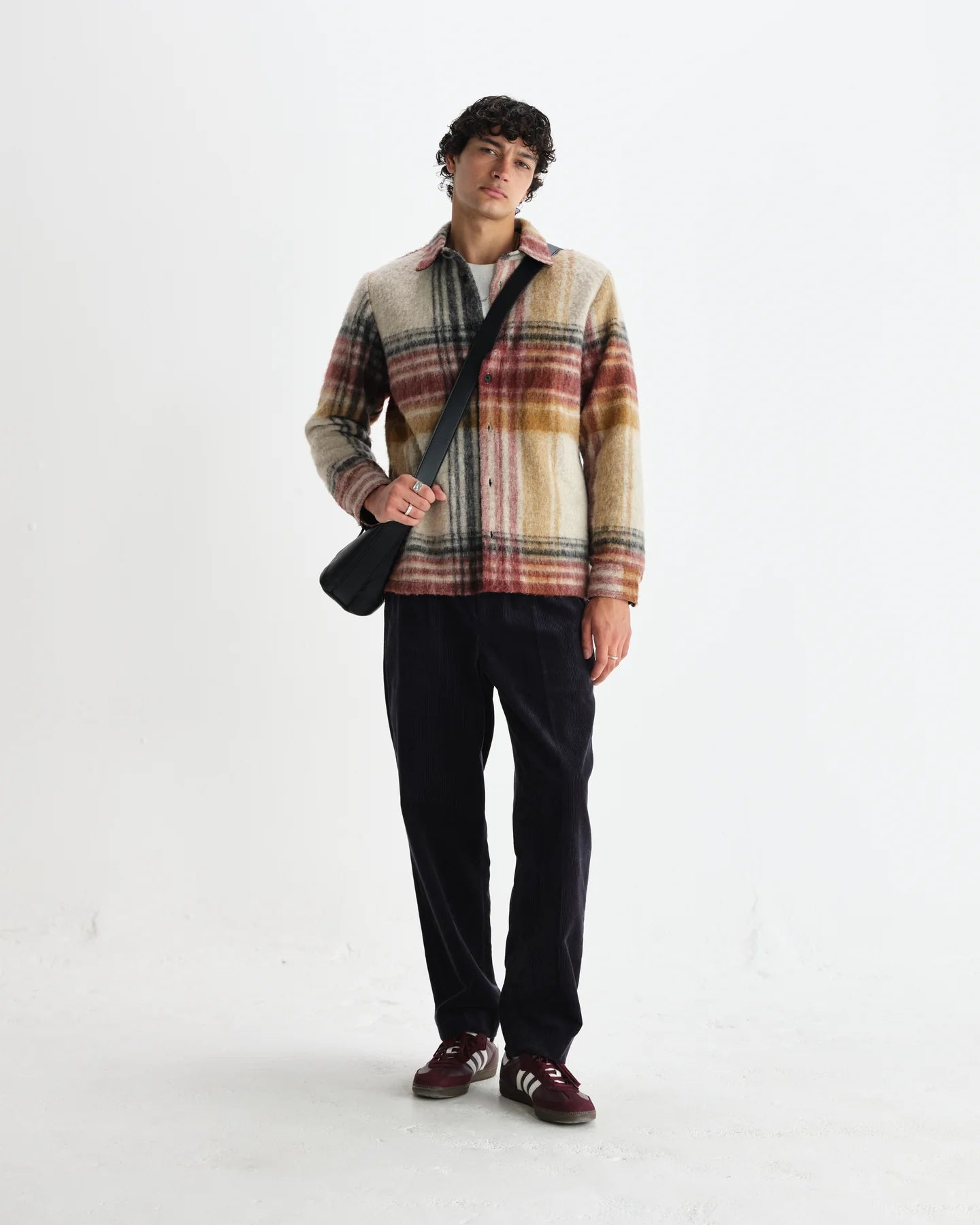 Wax London Wax London Nolan Wool Overshirt Endless Waves