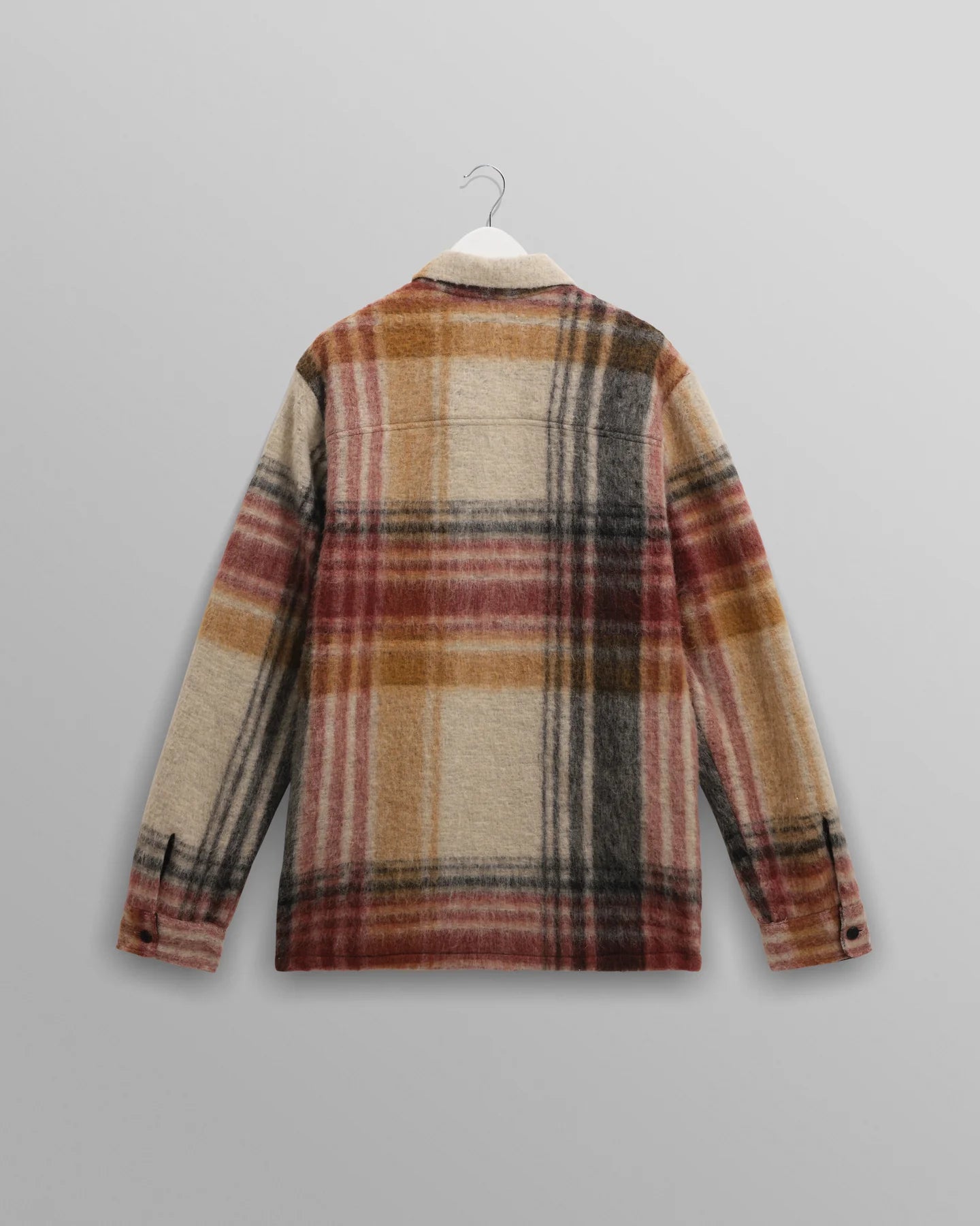 Wax London Nolan Wool Overshirt - Endless Waves