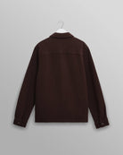 Wax London Romer Heavy Crinkle Cotton Overshirt - Endless Waves